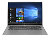 LG gram Laptop, 17" Screen, Intel® Core™ i7, 16GB Memory, 1TB Solid State Drive, Windows® 10, 17Z990-R.AAS9U1 1 thumbnail image