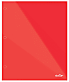 Office Depot® Brand Stellar Laminated 2-Pocket Paper Folder, Letter Size, Red