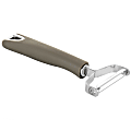 Martha Stewart Stainless Steel Swivel Peeler, Taupe