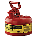 Justrite® Type I Safety Can For Flammables, 1 Gallon, Red