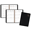 AT-A-GLANCE® Contemporary Weekly/Monthly Planner, 4 7/8" x 8", Black, January to December