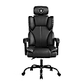 Imperial NFL Champ Ergonomic Faux Leather Computer Gaming Chair, Las Vegas Raiders 1 thumbnail image