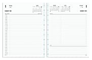 TUL® Discbound Daily Refill Pages, Letter Size, Fashion, January To December 2021, TULLTFLR-2PGF-RY 1 thumbnail image