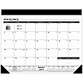 AT-A-GLANCE® Refillable Monthly Desk Pad, 21 3/4" x 17", January To December 2019