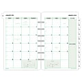 Day-Timer® Monthly Planner Refill, 5 1/2" x 8 1/2", January To December 2019
