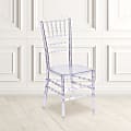 Flash Furniture Elegance Stacking Chiavari Chairs, Crystal Ice, Set Of 2 Chairs