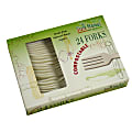StalkMarket Compostable Cutlery Forks, 6-1/2", White, 24 Forks Per Pack, Box Of 24 Packs 1 thumbnail image