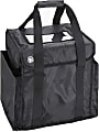 American Metalcraft Insulated Delivery Bags, 12" x 12" x 12", Black, Case Of 10 Bags