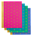 Divoga® Composition Notebook, Jewel Dots, 9 3/4" x 7", 1 Subject, College Ruled, 160 Pages (80 Sheets), Assorted Colors