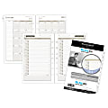 AT-A-GLANCE® Day Runner® 1 Page Per Day Refill, Size 4, 5 1/2" x 8 1/2", January To December 2019