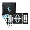 Imperial NHL Fan's Choice Dartboard Set, 21-1/2”H x 19-3/4”W x 3-1/2”D, Seattle Kraken 1 thumbnail image