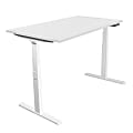 Mount-It! Dual-Motor Electric Standing Desk With Adjustable Height And 48"W Tabletop, White 1 thumbnail image