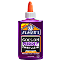 Elmer's® Disappearing School Glue, Purple, 5 Oz