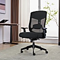 Serta Commercial Eco-2000 Big & Tall Ergonomic Mesh High-Back Executive Office Chair, Black