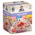 Quaker Oats Instant Oatmeal Fruit & Cream Variety Pack, 1.05-Oz Packets, Pack Of 40 Packets 1 thumbnail image