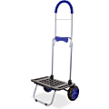 dbest Bigger Mighty Max Dolly - 220 lb Capacity - x 18" Width x 14" Depth x 40" Height - Blue - 1 Each 1 thumbnail image