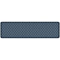 GelPro Designer Comfort Polyurethane Anti-Fatigue Floor Mat For Hard Flooring, 20" x 72", Trellis Blue