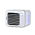 Black+Decker Desktop Evaporative Air Cooler, 5-15/16”H x 7-1/2”W x 6-1/4”D, White/Gray 1 thumbnail image