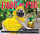 Willow Creek Press Page-A-Day Daily Desk Calendar, 5-1/2" x 6-1/4", Doug The Pug, January To December 2022 1 thumbnail image