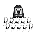HamiltonBuhl™ HA2 Sack-O-Phone Headphones, Silver, Pack Of 10 1 thumbnail image