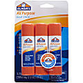 Elmer's® Office Strength Glue Sticks, All Purpose, 0.77 Oz., Clear, Pack Of 3 1 thumbnail image