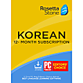 Learn Korean: Rosetta Stone Korean, 1-Year Subscription