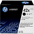 HP 42X Black High Yield Toner Cartridge, Q5942X 1 thumbnail image