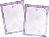 Barker Creek Designer Computer Paper, 8-1/2” x 11”, Purple Tie-Dye, 50 Sheets Per Pack, Set Of 2 Packs 1 thumbnail image
