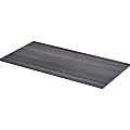 Lorell Relevance Series Tabletop - 47.6" x 23.6" x 1" Table Top - Straight Edge - Finish: Charcoal, Laminate