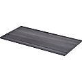 Lorell Relevance Series Tabletop - 47.6" Width x 23.6" Depth x 1" Thickness Table Top - Straight Edge - Finish: Charcoal, Laminate 1 thumbnail image