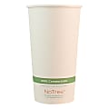 World Centric NoTree Paper Hot Cups, 20 Oz, Natural, Pack Of 1,000 Cups 1 thumbnail image