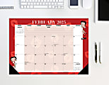 2025 Willow Creek Press Monthly Desk Pad Calendar, 17” x 12”, Betty Boop, January 2025 To December 2025, 47804 1 thumbnail image