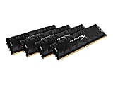 Kingston Predator Memory Black - 32GB Kit (4x8GB) - DDR4 3000MHz Intel XMP CL15 DIMM - 32 GB (4 x 8GB) - DDR4-3000/PC4-24000 DDR4 SDRAM - 3000 MHz - CL15 - 1.35 V - Non-ECC - Unbuffered - 288-pin - DIMM 1 thumbnail image