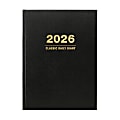 2025-2026 Global Excello Brands Standard Diary Daily/Monthly Journal Planner, 6” x 8", Black, November 2025 To December 2026 1 thumbnail image