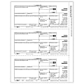 ComplyRight® 1098-T Tax Forms, 3-Up, Student Copy B, Laser, 8-1/2" x 11", White, Pack Of 150 Forms