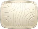 World Centric Fiber Trays, 14" x 18", Natural, Set Of 100 Trays