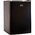 Black+Decker 2.5 Cu Ft Refrigerator/Freezer, Black 1 thumbnail image