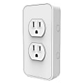 Switchmate Smart Power Outlet, 4-15/16"H x 2-1/2"W x 2"D, White