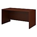Bush Business Furniture Components 60"W Office Desk, Mahogany, Standard Delivery