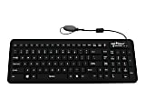 Seal Shield Seal Glow2 - Keyboard - washable - backlit - USB - black 1 thumbnail image