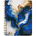 2026-2027 Excello Brands 14-Month Academic Year Hardcover Weekly/Monthly Fashion Planner, 8-1/2" x 11", Dark Blue Marble, May To June, Total Qty 1 1 thumbnail image