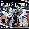 Lang Turner Licensing Monthly Wall Calendar, 12" x 24", Dallas Cowboys, January To December 2022