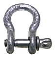 419 1" 81/2T Self-Colored Carbon Anchor Shackle With Screw Pin