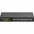 Netgear GS324 Ethernet Switch - 24 Ports - 2 Layer Supported - 12.10 W Power Consumption - Twisted Pair - GS324200NAS 1 thumbnail image