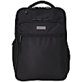 Kenneth Cole Reaction Brooklyn Commuter Business Backpack With 16" Laptop Pocket, Black