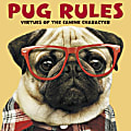 Willow Creek Press 5-1/2" x 5-1/2" Hardcover Gift Book, Pug Rules 1 thumbnail image