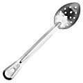 Hoffman Browne 15" Serving Spoons, Perforated, Silver, Pack Of 120 Spoons 1 thumbnail image