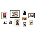 Kate and Laurel MidCentury Gallery Frame Box Set, Gold, Set Of 10 Frames 1 thumbnail image