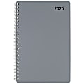 2025 Office Depot Weekly/Monthly Appointment Book, 4" x 6", Silver, January To December, OD710430 1 thumbnail image