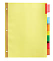 Office Depot® Brand Insertable Dividers With Big Tabs, Buff, Assorted Colors, 8-Tab, Pack Of 4 Sets 1 thumbnail image